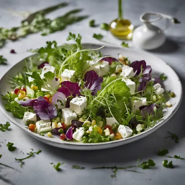 Foto de Cress and Goat Cheese Salad