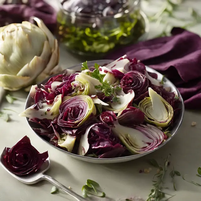 Foto de Radicchio and Artichoke Salad in a Can