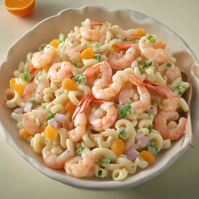 Foto de Macaroni Salad with Shrimp and Tangerine