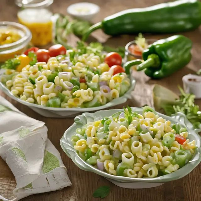 Foto de Green Pepper Macaroni Salad