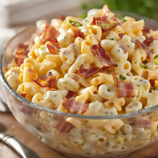 Foto de Macaroni Salad with Cheese and Bacon