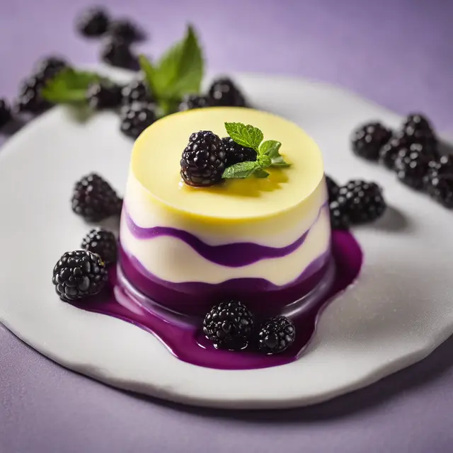 Foto de Lemon Blackberry Mousse