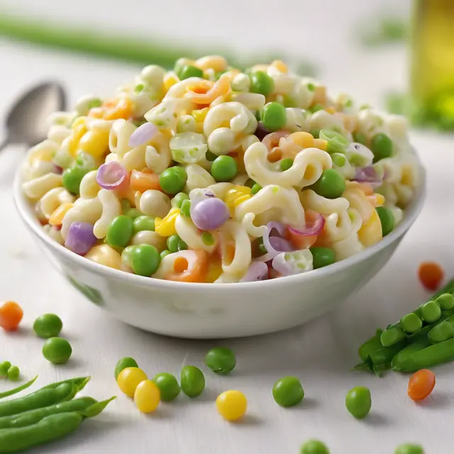 Foto de Macaroni Salad with Garden Peas