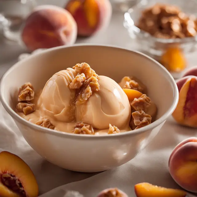 Foto de Peach Praline Gelato