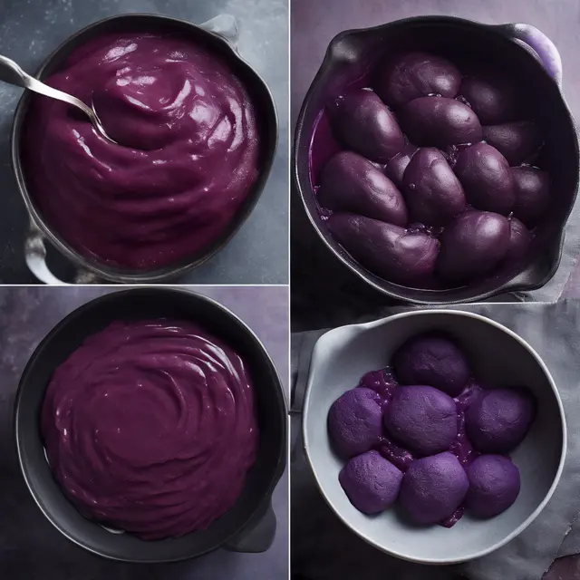 Foto de Sweet Purple Potato Puree