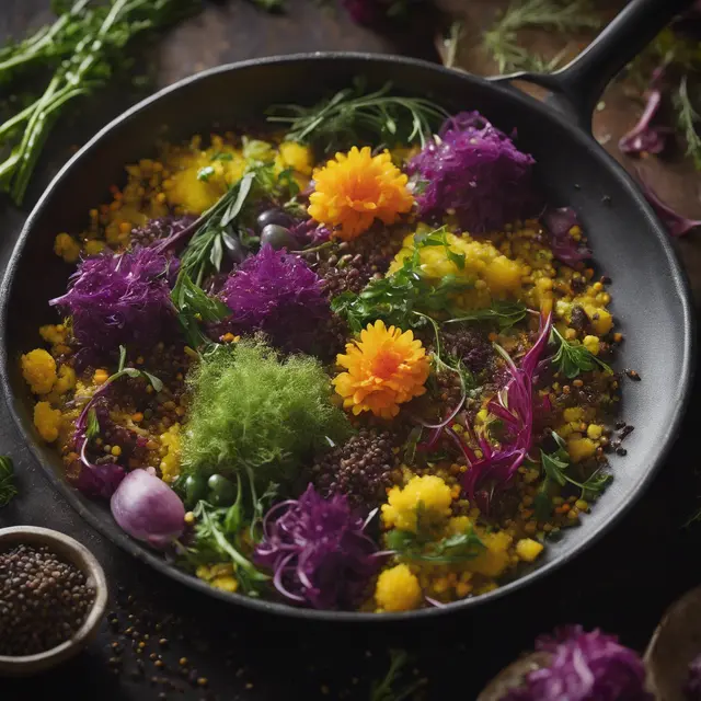 Foto de Flower Sprouts with Sweet Herbs