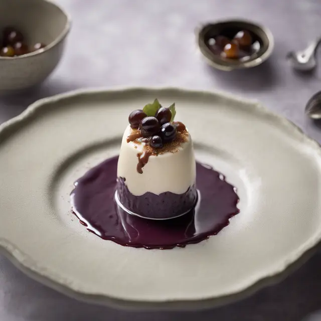 Foto de Jaboticaba Mousse with Jaboticaba Sauce