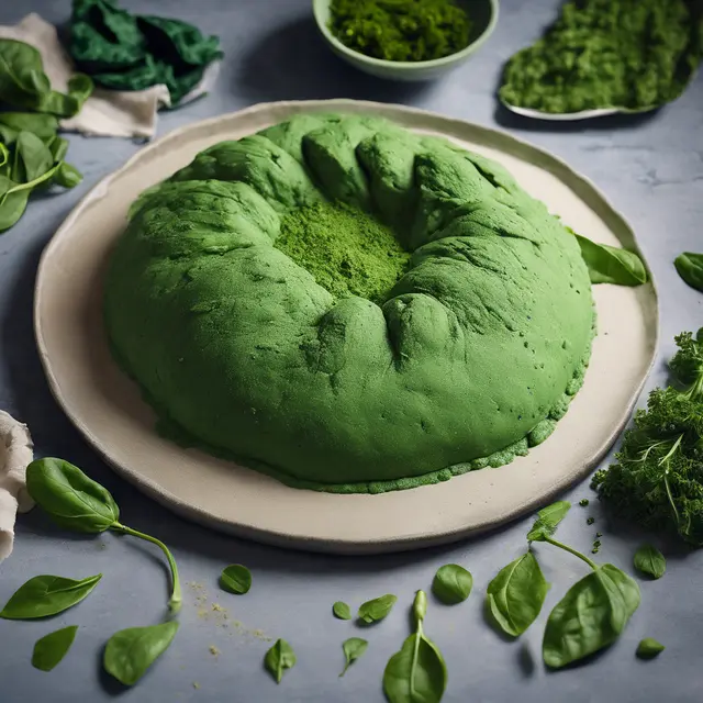 Foto de Spinach and Herb Dough (Green Mass)