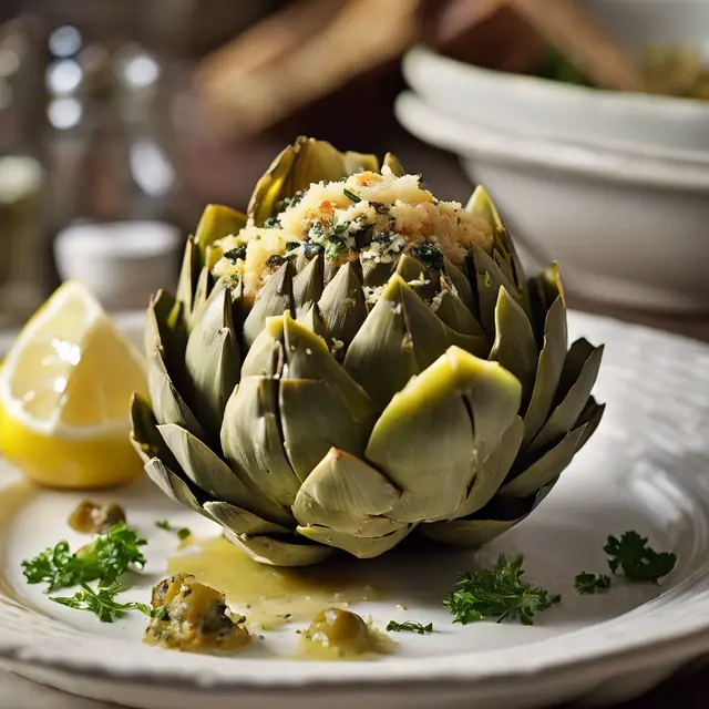 Foto de Stuffed Artichoke