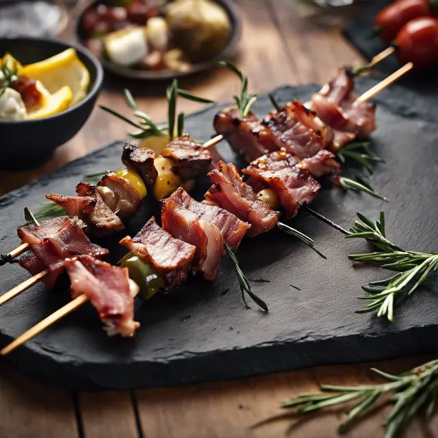 Foto de Fgado Skewers