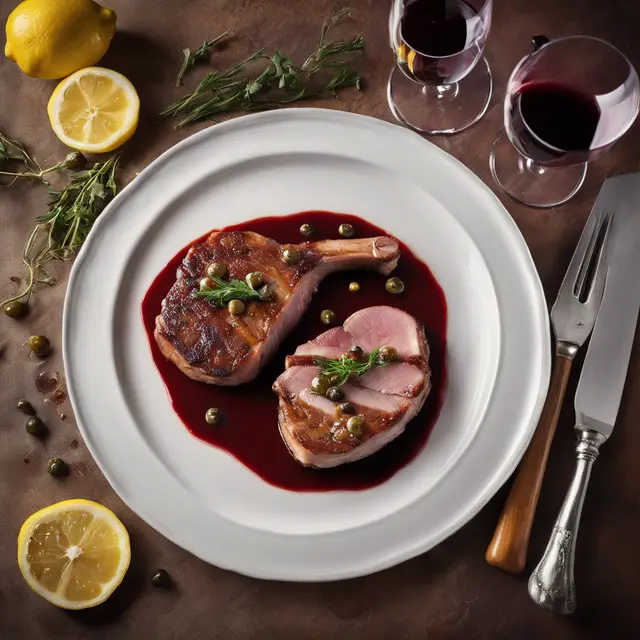 Foto de Pork Chop with Wine