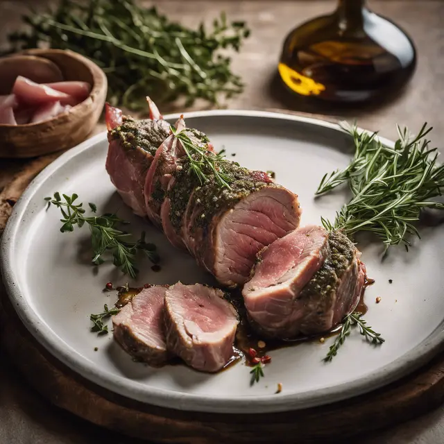 Foto de Tenderloin Stuffed with Herbs