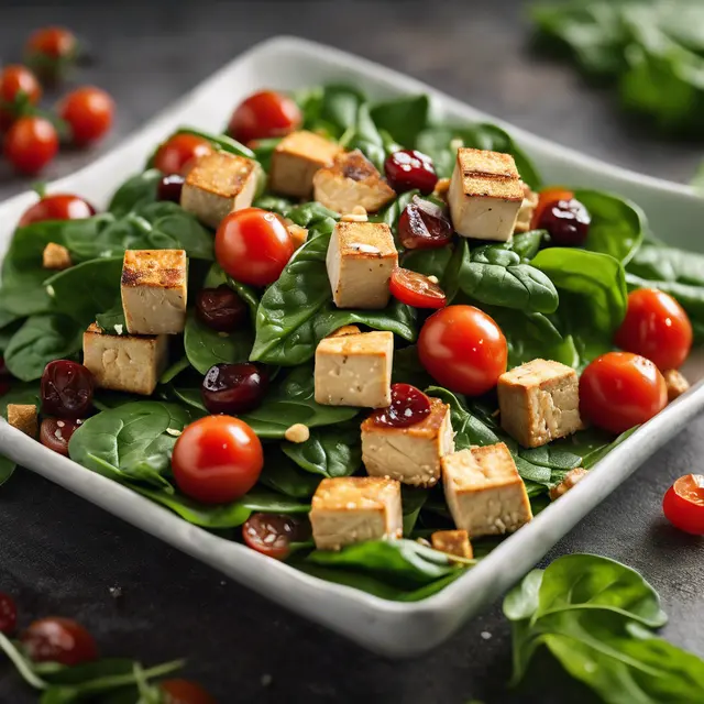 Foto de Spinach Salad with Marinated Tofu