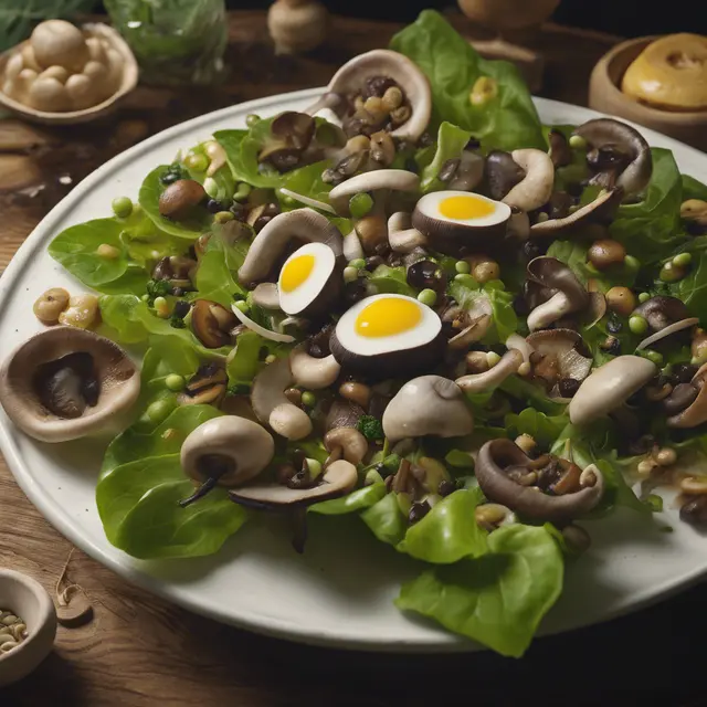 Foto de Lagostim and Mushroom Salad