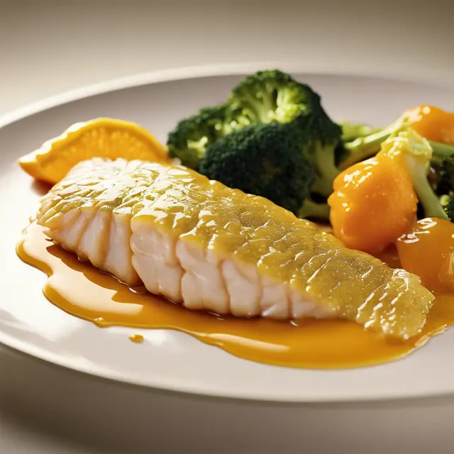 Foto de Golden Delight with Orange Sauce