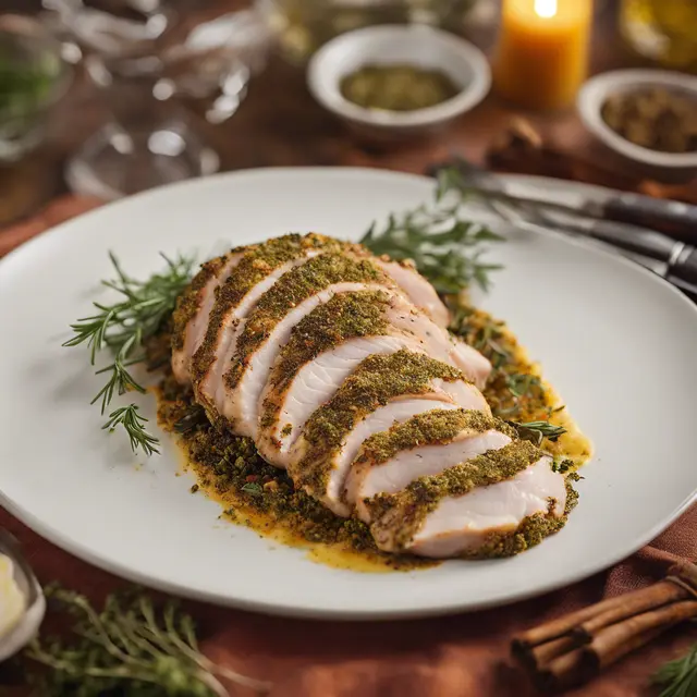 Foto de Herb and Spice Crusted Turkey Breast