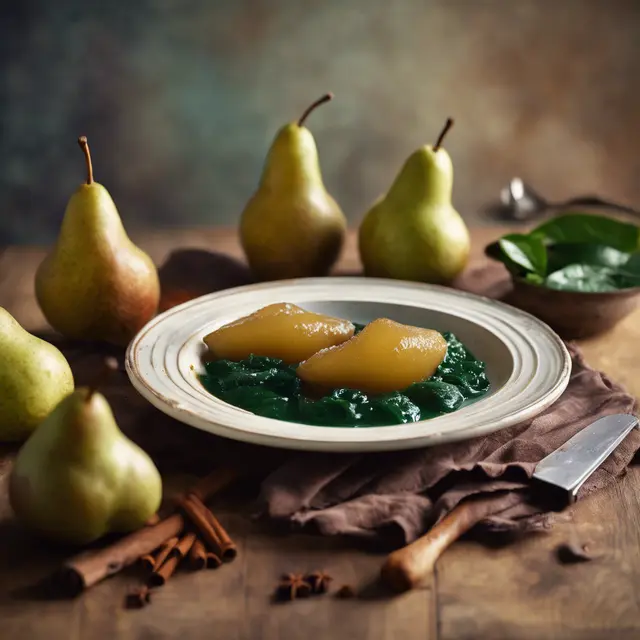 Foto de Pear Compote with Cinnamon and Spinach