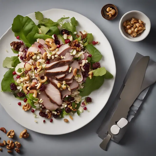 Foto de Pernil Salad with Cashews, Currants, and Walnuts