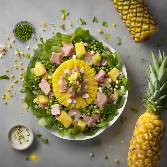 Foto de Tender Salad with Pineapple and Green Corn