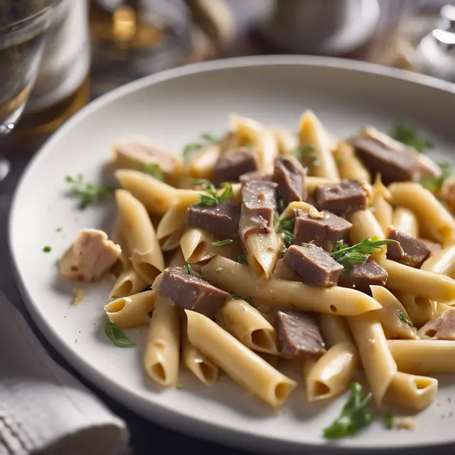 Foto de Penne with Foie Gras and Mascarpone Cheese