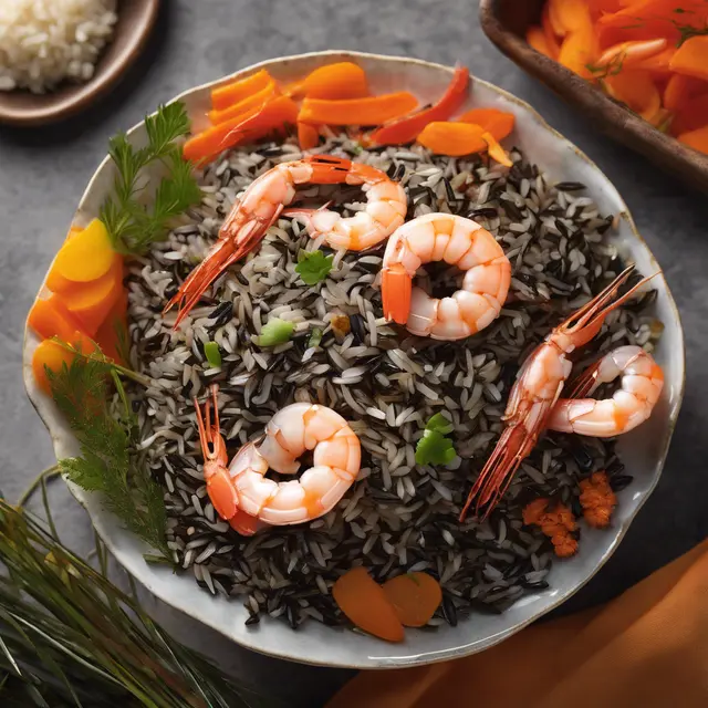 Foto de Wild Rice with Shrimp