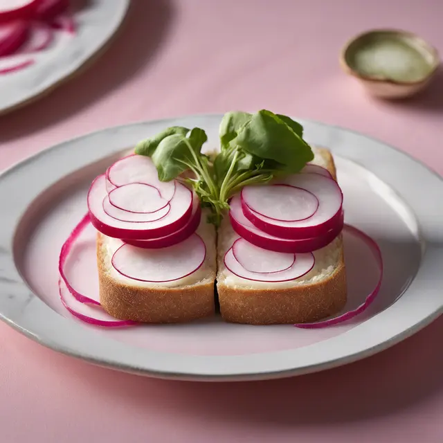 Foto de Charlottes of Radish
Rabanette Sandwiches