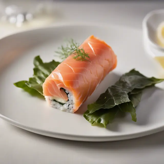 Foto de Smoked Salmon Roll