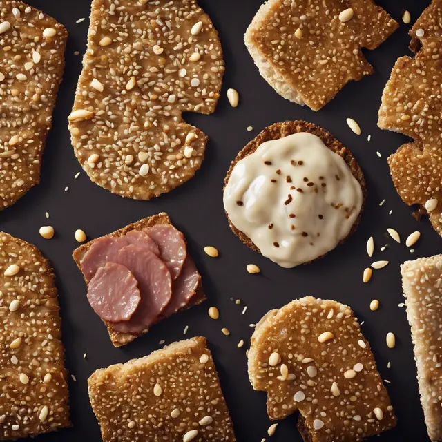 Foto de Crisp Bread with Sesame Seeds