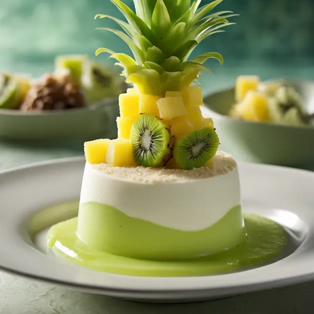 Foto de Pineapple-Kiwi Mousse