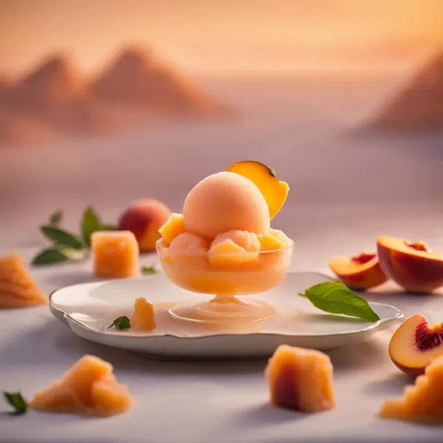 Foto de Peach Sorbet