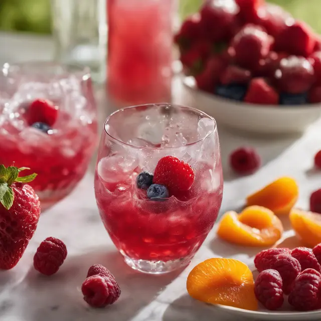 Foto de Red Fruit Spritzer with Vodka