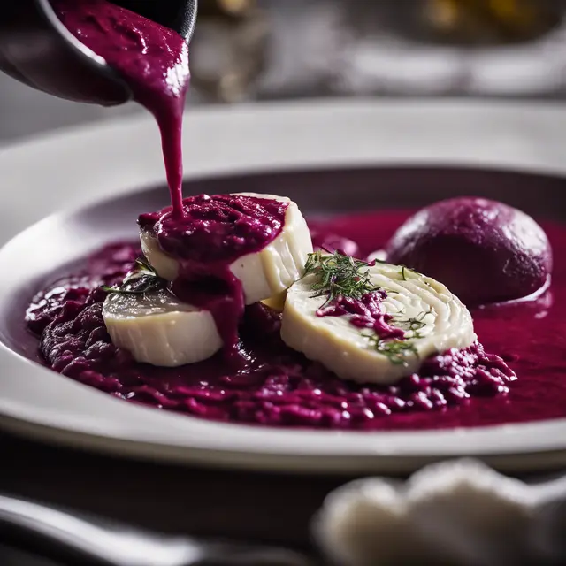 Foto de Beetroot Mustard Sauce