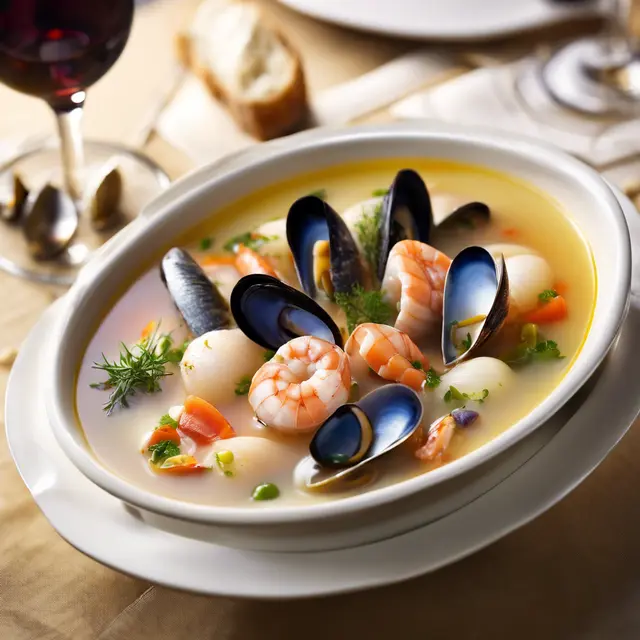 Foto de Seafood and Wine Soup