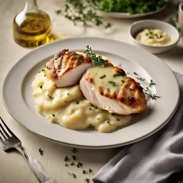 Foto de Chicken with Mashed Potato Sauce