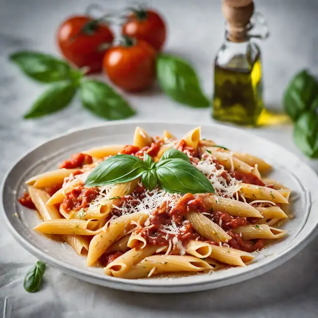 Foto de Tomato and Basil Penne