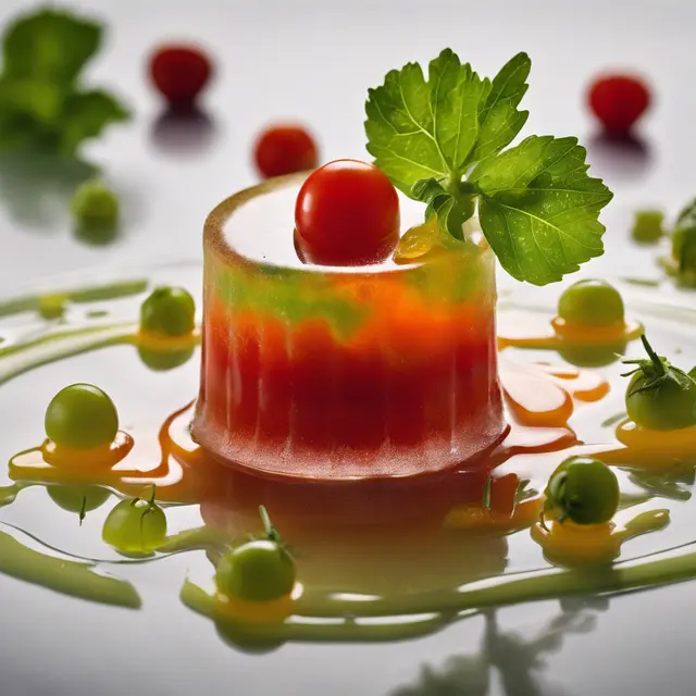 Foto de Tomato Liqueur Gelée