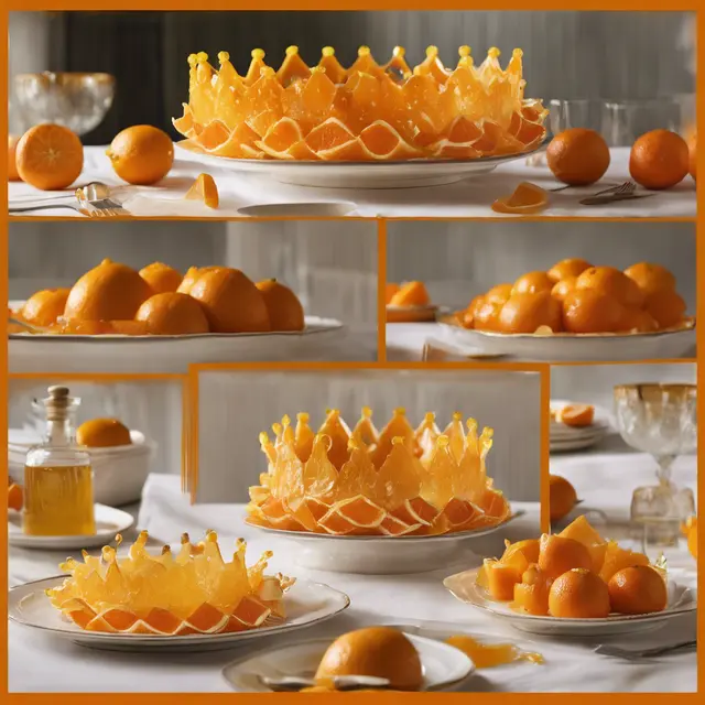 Foto de Orange Crown with Honey Glaze