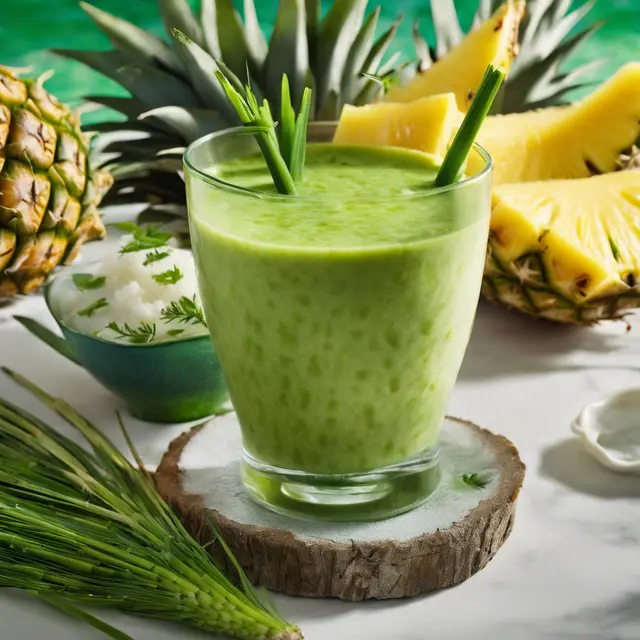 Foto de Pineapple and Horsetail Smoothie