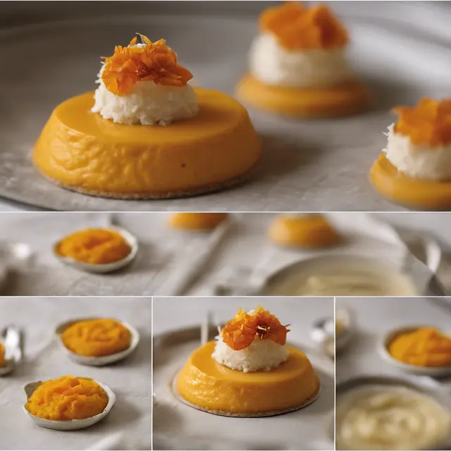 Foto de Japanese Pumpkin Mousse with Coconut