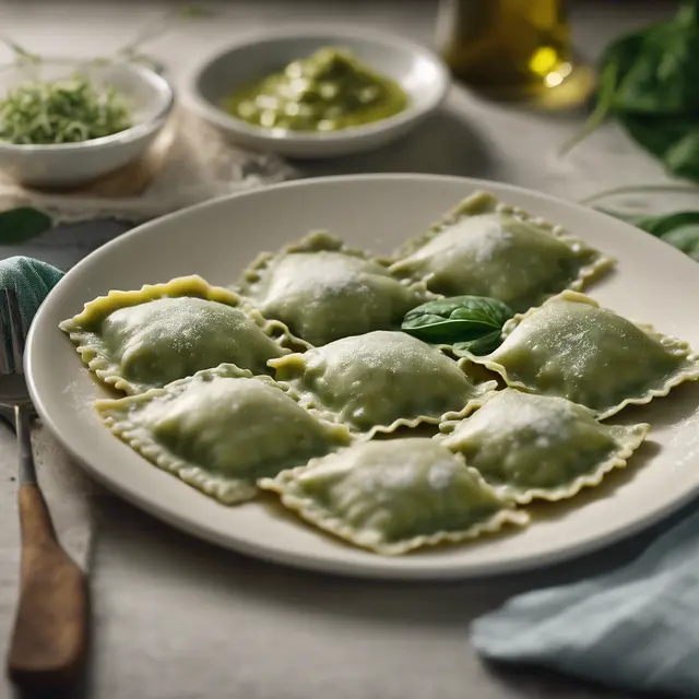 Foto de Spinach Ravioli