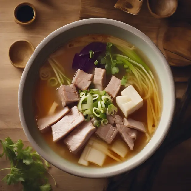 Foto de Pork and Tofu Soup