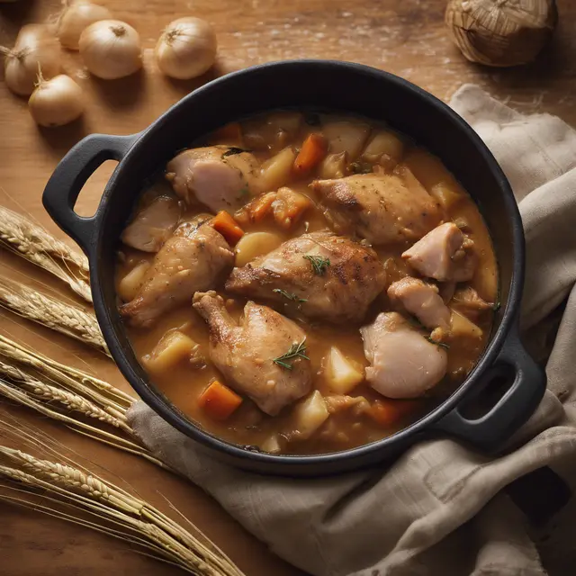 Foto de Wheat and Chicken Stew