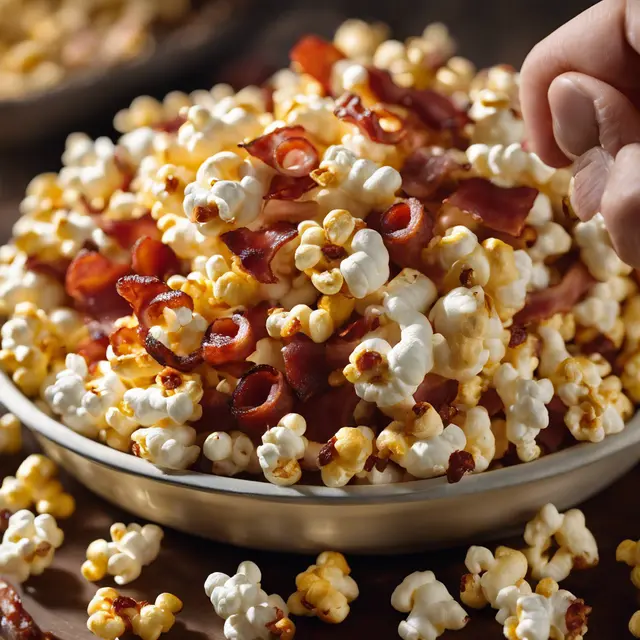 Foto de Popped Corn with Bacon and Linguiça