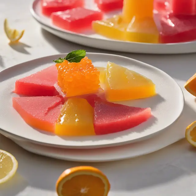 Foto de Orange, Lemon, and Watermelon Gelatin Recipe