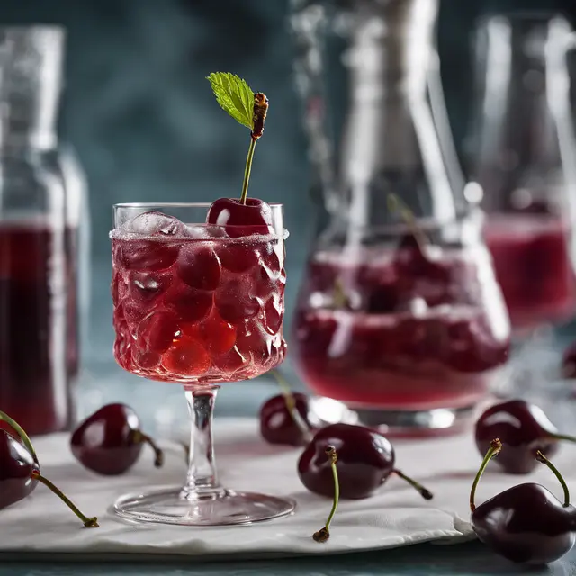 Foto de Sour Cherry Spritzer or Adorned