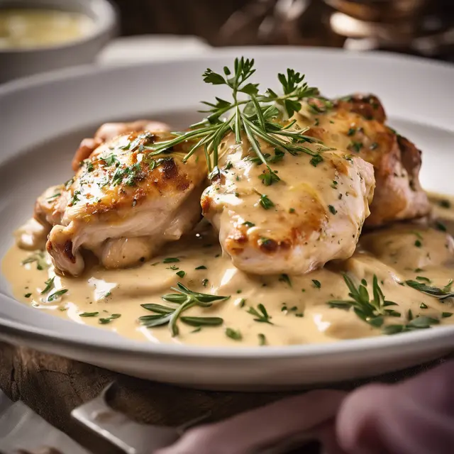 Foto de Chicken in Mustard Sauce