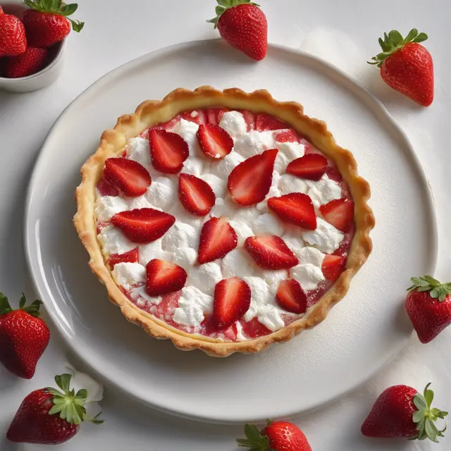 Foto de Ricotta and Strawberry Tart