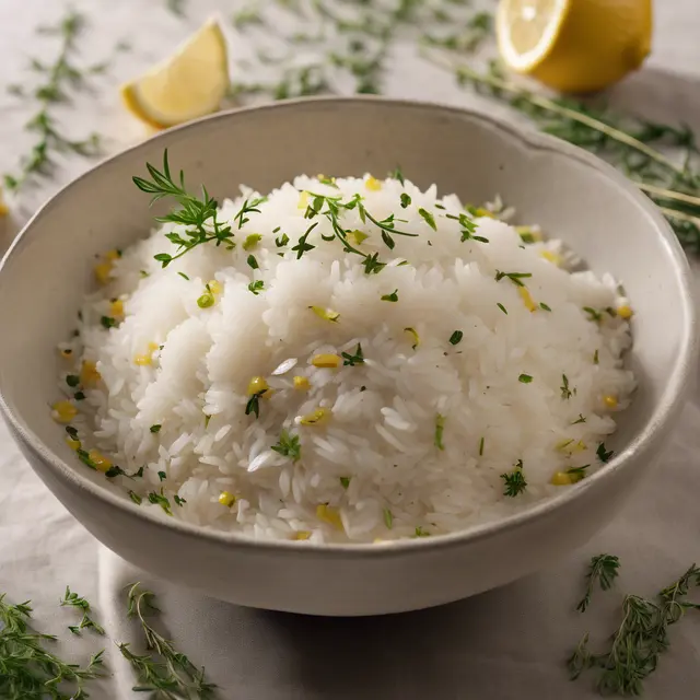 Foto de Rice with Thyme and Lemon