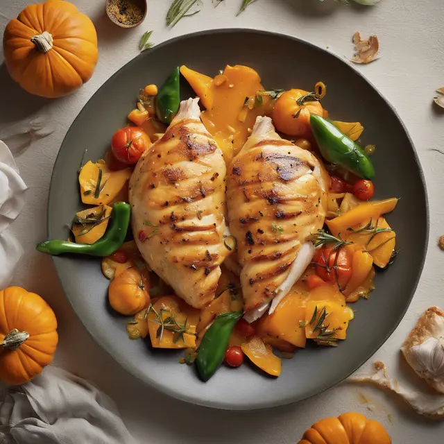 Foto de Chicken Breast in Pumpkin