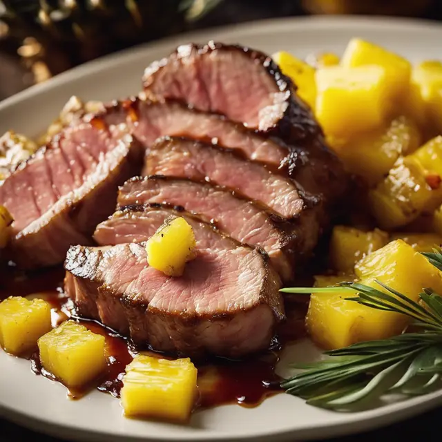 Foto de Pork Picanha with Pineapple